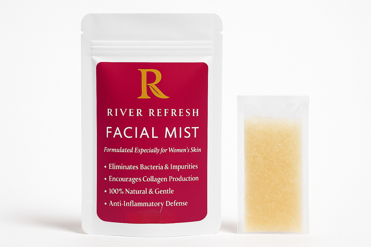 Face & Lash Hypochlorous Acid Mist - Refill Packet 16oz
