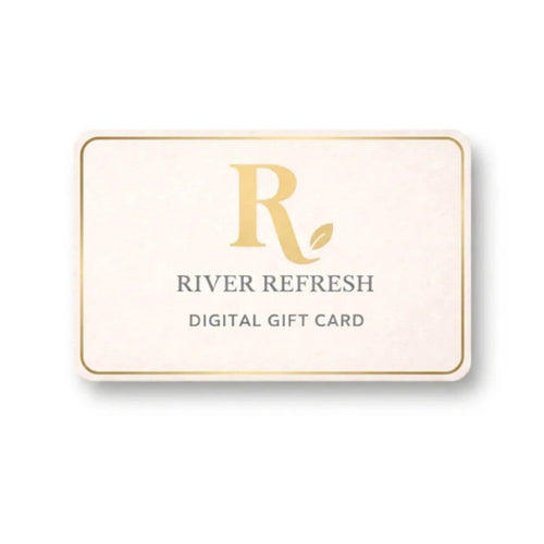 River Refresh Hypochlorous Acid Digital Gift card image on a white background.
