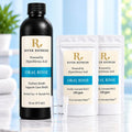 River Refresh hypochlorous acid oral rinse starter kit with 16 oz bottle, two Activation Pouches, and measured rinse cup.