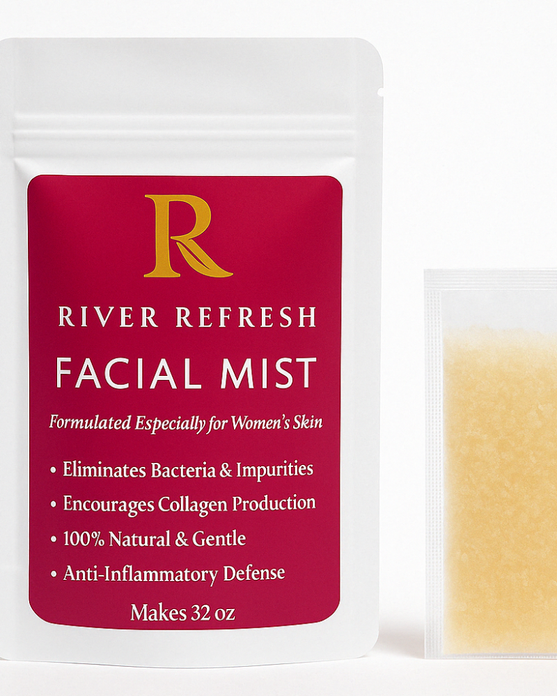 Facial Mist Pouch. Packet make 32 oz of Facial Mist